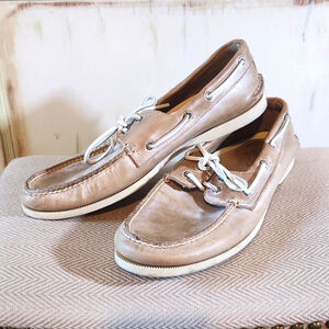 Sperry Top-Sider Cream Colored Shoes